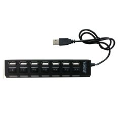 Universal USB 2.0 HUB 7 port USB - Hitam
