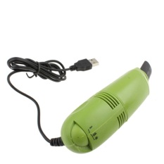 USB Mini Vacuum Keyboard Cleaner for Laptop Computer PC - Hijau