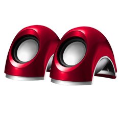 USB2.0 Computer Speakers Mini Speakers IF-016 (Red)
