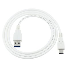 USB3.1 AM to Type-c 1M Data Cable for Tablet/Phone/Hard Disk Drive White
