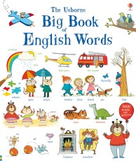 Usborne Big Book of English Words (Buku Edukasi Import Anak Bahasa Inggris)