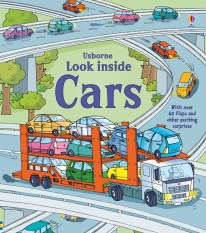 Usborne Look Inside Cars (Buku Edukasi Bahasa Inggris Import Anak)