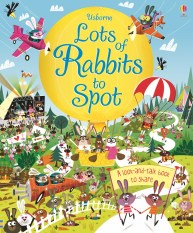 Usborne Lots of Rabbit to Spot (Buku Edukasi Bahasa Inggris Anak Import)