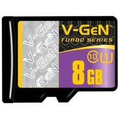 V-Gen Micro SD 8 GB Class 10 Turbo Series - Non Adapter