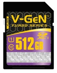 V-Gen SD Card 512GB Class 10 Turbo Series