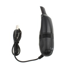 Vacuum Sealer Mini USB Keyboard Cleaner for Laptop Computer PC - Hitam