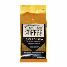 Van Java Coffee Robusta Medium Dark Roast Coffee – Kopi Bubuk 125 Gram