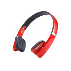 VEGGIEG V6400 Foldable Stereo Wireless Bluetooth V4.0 Plus EDR Headphone with Microphone for PC Universal Cellphone(Red) (Intl)