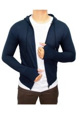 Verboten Sweater Rajut Ariel Finger - Biru Gelap