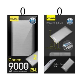 vivan w9 9000mah powerbank original lazada indonesia vivan w9 9000mah powerbank original lazada indonesia