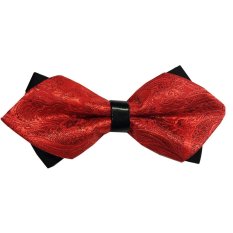 VM Dasi Kupu Kupu Pesta Merah Kombinasi - Bowtie Red