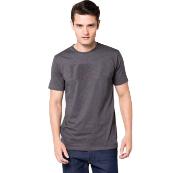 vm oblong tshirt polos basic pendek katun abu tua vm oblong tshirt polos basic pendek katun abu tua
