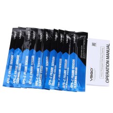 VSGO 10pcs 16mm Microfiber Sensor Screen Cleaning Swab Kit forCanon Nikon Sony Pentax DSLR Camera - Intl
