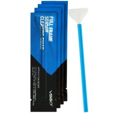 VSGO 10pcs 24mm Microfiber Full Frame Sensor Cleaning Swab Kit for Canon Nikon Sony Pentax DSLR - INTL