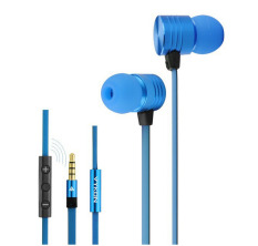 VYKON MK-2 3.5mm Plug Earphone In-Ear Headset Headphones (Blue) (Intl)