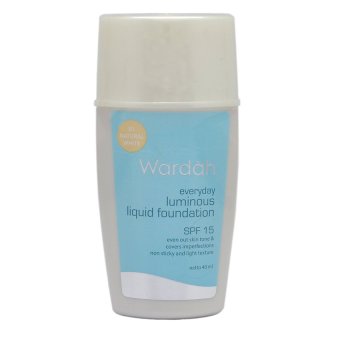 Wardah Everyday Luminous Liquid Foundation - Natural White