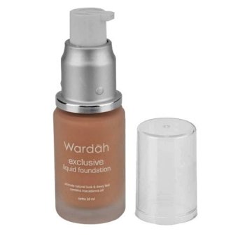 Wardah Exclusive Liquid Foundation Natural 04 | Lazada