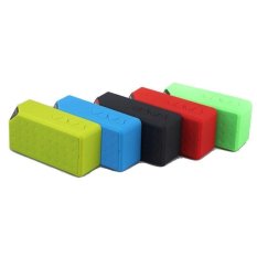 Water Cube Design Creative Mini Wireless Bluetooth Car Handsfree Stereo Computer Speaker(Red)