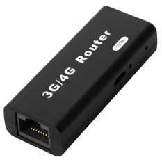 WiFi Hotspot Portable Mini 3G/4G WiFi Router Wlan 150Mbps RJ45 USB Wireless Modems Adapter Repeater (Black) (Intl)