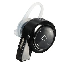 Wireless Stereo Smallest Snail Bluetooth Headset Earphone for Xiaomi iPhone Samsung LG (Black)