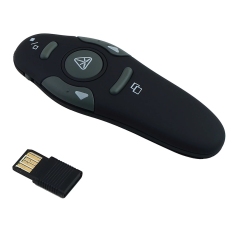 Wireless USB PowerPoint Presenter Remote Control Laser RF Pointer Pen(INTL)