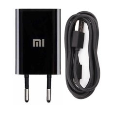 Xiaomi Travel Charger Original Charger 5V- 2A - Hitam