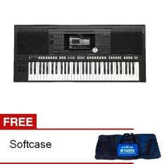 Yamaha Keyboard PSR S-770 - Hitam + Gratis Softcase