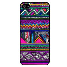 Y&M Abstract Aztec Flowers Pattern Phone Case for iPhone 5/5s (Multicolor)