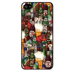 Y&M Beer Original Pattern Covers Cases For iPhone 5/5s (Multicolor)