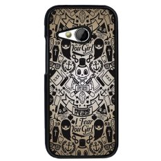 Y&M Cell Phone Case For HTC One M8 Mini Funny Comic Pattern Cover (Multicolor) - Intl