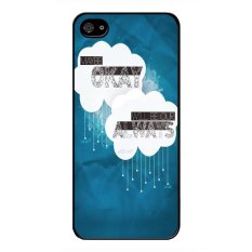 Y&M Cell Phone Case For iPhone 5/5s Blue Painting Cover (Multicolor)