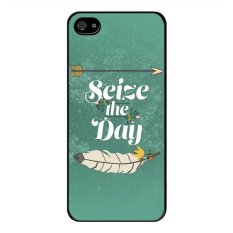 Y&M Cell Phone Case For iPhone 5/5s Seize The Day Pattern Cover (Multicolor)