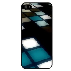 Y&M Creative Grid Design Phone Case for iPhone 5/5s (Multicolor)