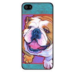 Y&M Cute Puppy Phone Cover for iPhone 5/5s (Black)