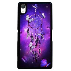 Y&M Dream Cather Butterfly Phone Case for Sony Xperia Z3 Purple