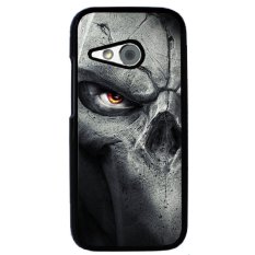 Y&M Evil Skull Red Eyes Phone Case for HTC One M8 Mini Multicolor