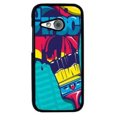 Y&M Funny Oil Painting Pattern Cell Phone Cases For HTC One M8 Mini (Multicolor) - Intl