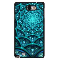 Y&M Green Original Pattern Cover Case For Samsung Galaxy Note 2 Phone Case (Multicolor) - Intl