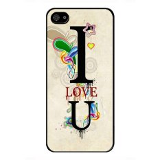 Y&M I Love U iPhone 5/5s Phone Case (Multicolor)