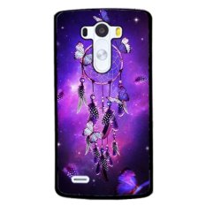 Y&M Purple Butterfly Dream Catcher Phone Case for LG G4 Multicolor