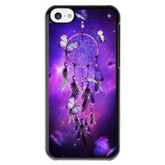 Y&M Purple Dream Cather Butterfly Phone Iphone 5c Case Black