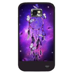 Y&M Purple Dream Cather Butterfly Phone Samsung Galaxy S2 Case Black