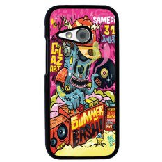 Y&M Summer Bash Cartoon Pattern Cell Phone Cases For HTC One M8 Mini (Multicolor) - Intl