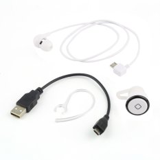 YE-106S Updated Version Wireless Music Bluetooth Headset Earphone Headphone (White Black)