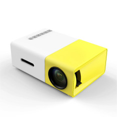YG300 LCD Mini Portable 1080P LED Projector Home Cinema Theater USB SD HDMI EU PLug - Intl