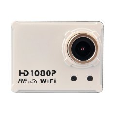 Yika SJ4000W Wifi RF Control HD 1080P Helmet GO Sports Camera Mini DVR Cam Camcorder (White)- Intl