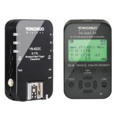 Yongnuo YN-622C + YN-622C-TX KIT Wireless TTL HSS Flash Trigger for Canon 1200D 1100D 1000D 800D 750D 650D 600D 550D 500D 5D II - Intl