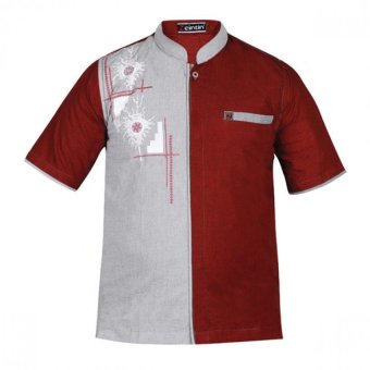zeintin baju koko bahan polycotton uj 0363 maroon zeintin baju koko bahan polycotton uj 0363 maroon