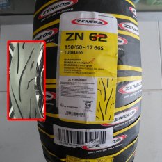 Zeneos Ban 17 Tubeless Zn 62 Ukuran 150/60 - 17