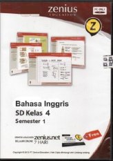 Zenius Set CD SD Bahasa Inggris kelas 4 semester 1